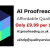 A1 Proofreading UK (London) - Shepherd's Bush Business Directory